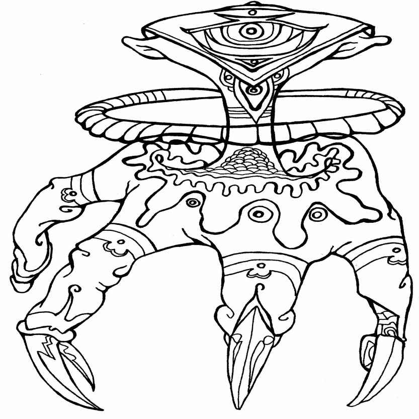 Do Not Submit to the Control Claw art work